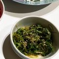 まいもぐ2020's cooksnap of when they made ラディッシュの葉のごま油炒め.