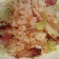 かとすけ's cooksnap of when they made お手軽☆レタスチャーハン.