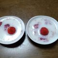 なっつぼー's cooksnap of when they made いちごミルクプリン.