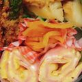おかぶ〜ま's cooksnap of when they made くるくるベーコンエッグ.