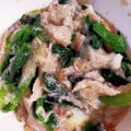 ぬこひめゆき's cooksnap of when they made 離乳食後期の手掴みホウレン草のツナ和え.