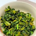土屋はちまき's cooksnap of when they made 大根の葉☆ピリ辛炒め.
