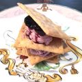 クック5E2Q86☆'s cooksnap of when they made ミルフィーユみたいなレアチーズケーキ.