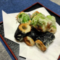 お料理ニャロメ's cooksnap of when they made ちくわの大葉巻きと海苔巻き揚げ.