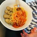 ボボモン's cooksnap of when they made 進化した宇宙人ウインナー ソーセー人.