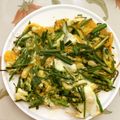 クック4NRZ4L☆'s cooksnap of when they made 春だ！野草だ！ノビルの葉の卵とじ.
