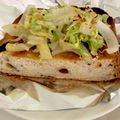 花花里's cooksnap of when they made わさび香るキャベツ胡麻和えチーズトースト.