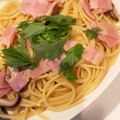 ちやちこ's cooksnap of when they made きのことベーコンほうれん草の和風パスタ♪.