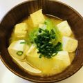 azbjbn's cooksnap of when they made 白菜と豆腐の味噌汁.