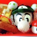 はちゅっこ's cooksnap of when they made キャラ弁♪ルイージ♪@スーパーマリオ☆.