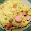 熊夫人's cooksnap of when they made カレー粉使用♪炊飯器で作るカレーピラフ♪.