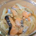 どら1981's cooksnap of when they made 糖質オフ✨鮭と野菜の甘味噌レンジ蒸し♪.
