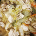 ✿ささ's cooksnap of when they made 鶏もも肉と白菜の白だし煮♡.