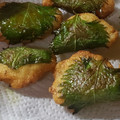 ゆいわかママ's cooksnap of when they made 美味しい♪**大和芋の大葉揚げ**.
