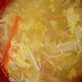 kzr孤鳩's cooksnap of when they made 卵とコーンの中華スープ.