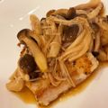 ayachan66's cooksnap of when they made きのこソースで味わう！白身魚のムニエル.