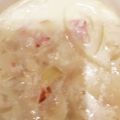 ももpppp's cooksnap of when they made カブとベーコンのチーズスープ.