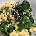 feleza's cooksnap of when they made 全部レンジで！ほうれん草と卵ナムル.