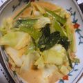 kikuchan01's cooksnap of when they made 【5分で副菜】キャベツと小松菜のマヨみそ和え.