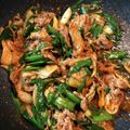 mokomocko's cooksnap of when they made ☆豚キムチ☆.
