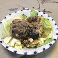 明日の風☆'s cooksnap of when they made サバの水煮缶とキャベツ炒め.