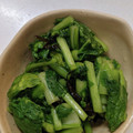らばさん's cooksnap of when they made カブの葉と茎の簡単浅漬け.