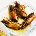 まいもぐ2020's cooksnap of when they made 片栗粉で揚げ焼き！エビの頭・殻のから揚げ.