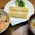 BOWBOW♪'s cooksnap of when they made はんぺんと海老の簡単春巻き.