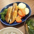 ハチワレねこ's cooksnap of when they made 真鯛のムニエル　レモンバター醤油で.