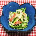 tokotann's cooksnap of when they made カニカマとキュウリの酢の物.