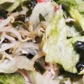 かつげんめぐみるく's cooksnap of when they made もやしとワカメの中華サラダ.