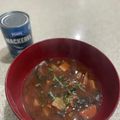 エイビーズ's cooksnap of when they made 塩サバ水煮缶の味噌汁.