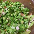 minoriloca's cooksnap of when they made ニンニクの効いたチョップドサラダ.