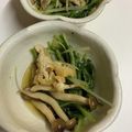 minoriloca's cooksnap of when they made 小鉢にどうぞ♪ 水菜としめじのお浸し.