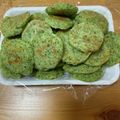 こまっちぇ's cooksnap of when they made お野菜たっぷり離乳食！小松菜パンケーキ.