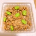 ステルトミチル's cooksnap of when they made 納豆に枝豆プラス.