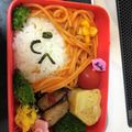 クックGP85AR☆'s cooksnap of when they made 簡単★幼稚園お弁当 スパゲティ頭の女の子.