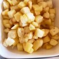 ★ギャビー★'s cooksnap of when they made 1歳の朝ごはん。超簡単、りんごトースト。.