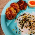 ♡мiчаⅵ♡⋆'s cooksnap of when they made お弁当にも★味付きコーンハンバーグ.