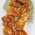 クック083103☆'s cooksnap of when they made 鶏つくねハンバーグ.