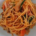 てんまるてんこ's cooksnap of when they made 喫茶店のナポリタン★麺を寝かせて美味しく.