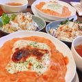 kaahochiii's cooksnap of when they made 海老のホワイトトマトソースドリア♪.