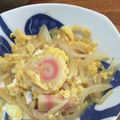 おはなすき's cooksnap of when they made もやしと玉葱の卵とじ.