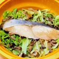 ねばねば星人's cooksnap of when they made 超簡単!レンチンだけ鮭のちゃんちゃん蒸し.