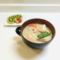 MadameーTco's cooksnap of when they made 食べたい根菜たっぷり♪あったか粕汁.