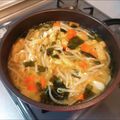 のの0777's cooksnap of when they made 牛脂で節約☆豚汁風味噌汁.