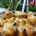 yappyパクパク's cooksnap of when they made HBで簡単！三つ編みレーズンパン＊.