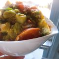 ✩葉月✩'s cooksnap of when they made じゃがいもとアボカドの炒め物.