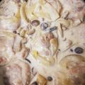 ✿ささ's cooksnap of when they made 鶏モモのクリームきのこ☆.