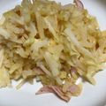 けんよこ's cooksnap of when they made じゃがいもとキャベツのコンソメ炒め.